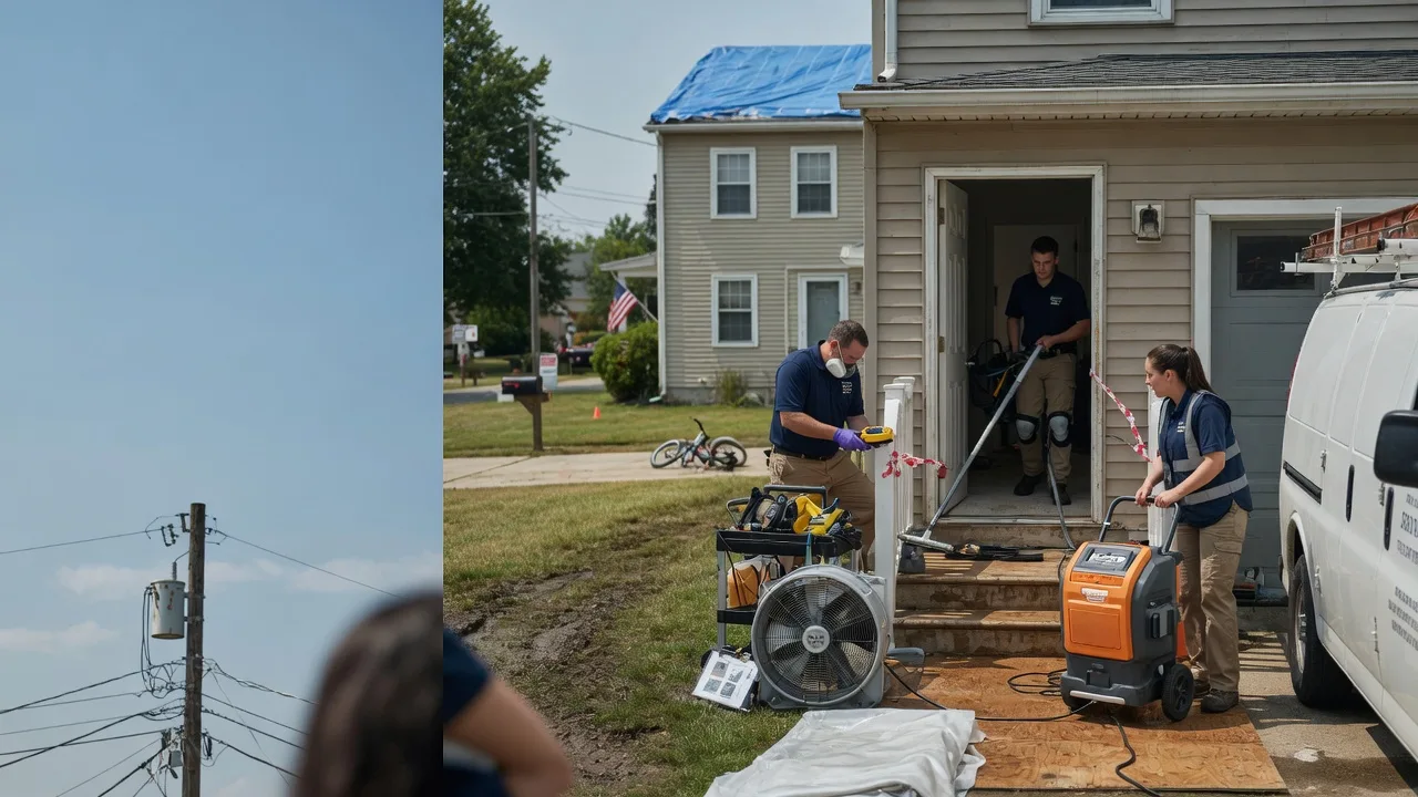 Water Damage Repair in Alger, MI near me